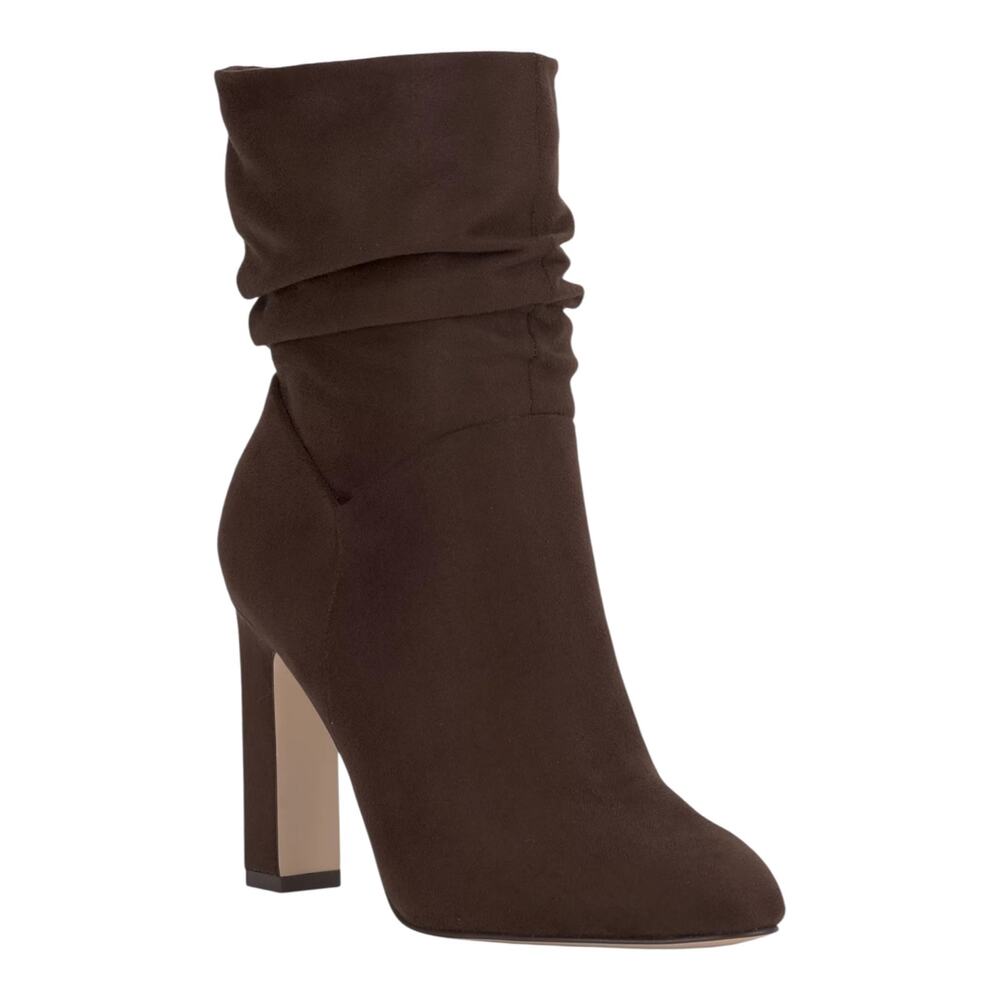 Jessica Simpson Women's Mixtesa Slouchy High Heel Dress Boots Brown Size 9 1/2